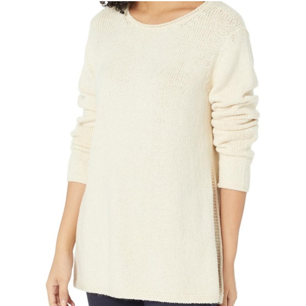 Eileen Fisher Alpaca Ballet Neck Pullover